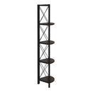 Monarch I 3645 60" Bookcase - Espresso/Black IMAGE 4