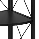 Monarch I 3649 60" Bookcase - Black/Black IMAGE 6