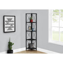 Monarch I 3649 60" Bookcase - Black/Black IMAGE 8