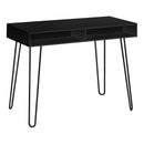 Monarch I 7771 Computer Desk - Black/Black IMAGE 1