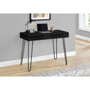 Monarch I 7771 Computer Desk - Black/Black IMAGE 2