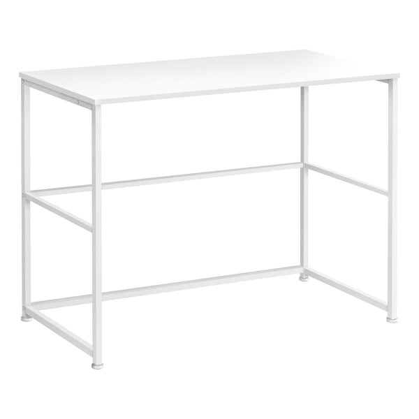 Monarch I 7775 Computer Desk - White/White IMAGE 1
