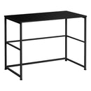 Monarch I 7776 Computer Desk - Black/Black IMAGE 1