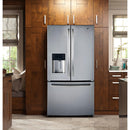  GE Profile 33-inch, 17.5 cu. ft. French 3-Door Refrigerator with Water and Ice Dispenser PYE18HYRKFS IMAGE 12