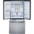  GE Profile 33-inch, 17.5 cu. ft. French 3-Door Refrigerator with Water and Ice Dispenser PYE18HYRKFS IMAGE 2