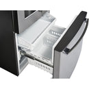  GE Profile 33-inch, 17.5 cu. ft. French 3-Door Refrigerator with Water and Ice Dispenser PYE18HYRKFS IMAGE 4