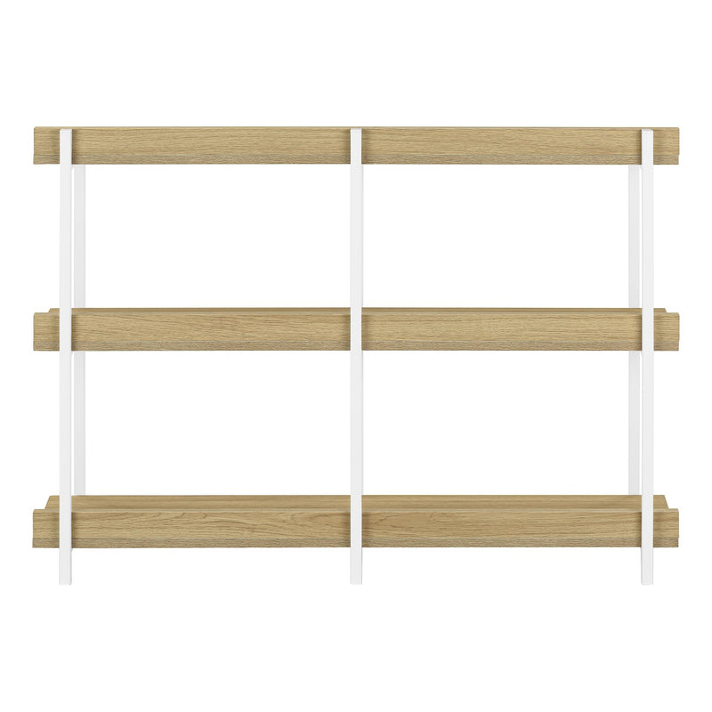 Monarch I 2222 Accent Table - 48"L Natural/White Metal Hall Console IMAGE 4