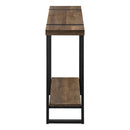 Monarch I 2851 Accent Table - Brown Reclaimed Wood-Look/Black Metal IMAGE 3