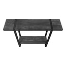 Monarch I 2861 Accent Table - Black Reclaimed Wood-Look/Black IMAGE 5
