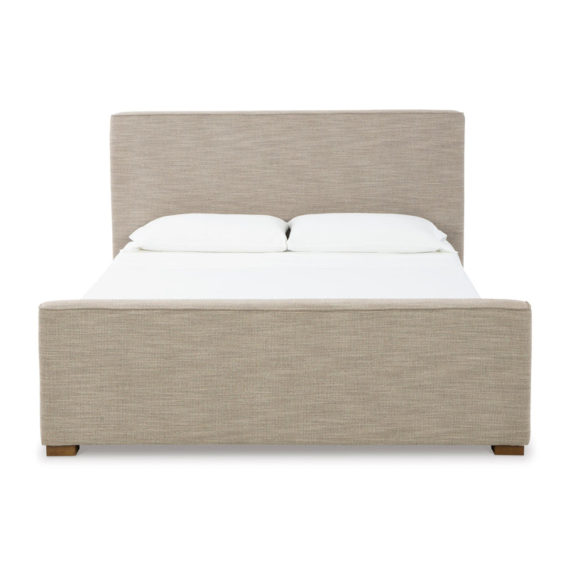 Signature Design by Ashley Dakmore King Upholstered Platform Bed B783-82/B783-97 IMAGE 2