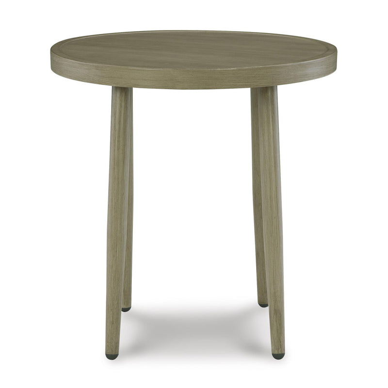 Signature Design by Ashley Swiss Valley P390-706 Round End Table IMAGE 2