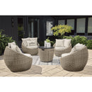  Signature Design by Ashley Danson P505-821 Swivel Lounge with Cushion IMAGE 13