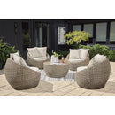  Signature Design by Ashley Danson P505-821 Swivel Lounge with Cushion IMAGE 14