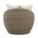  Signature Design by Ashley Danson P505-821 Swivel Lounge with Cushion IMAGE 4