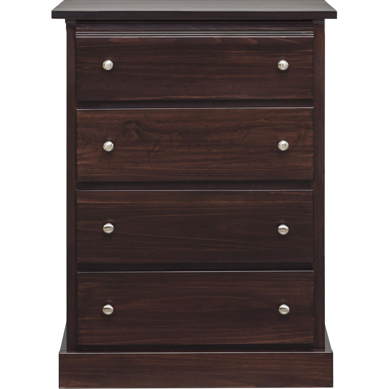 Mako Wood Furniture Decora 4-Drawer Chest 600-30-38-D4 IMAGE 1