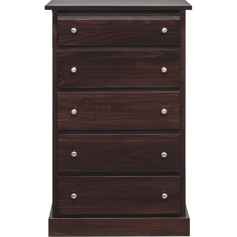 Mako Wood Furniture Decora 5-Drawer Chest 600-30-38-D5 IMAGE 1