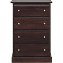 Mako Wood Furniture Decora 4-Drawer Chest 600-1400-30 IMAGE 1
