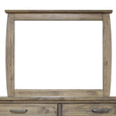  Mako Wood Furniture Tofino Dresser Mirror 5400-50-RUSTIC IMAGE 1