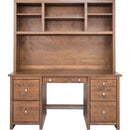  Mako Wood Furniture 6700 Desk with Hutch IMAGE 1