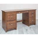 Mako Wood Furniture Office Desks Desks 6700-DB-DSK-62-3FD IMAGE 2