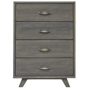 Mako Wood Furniture Metro 4-Drawer Chest 7700-29 IMAGE 1