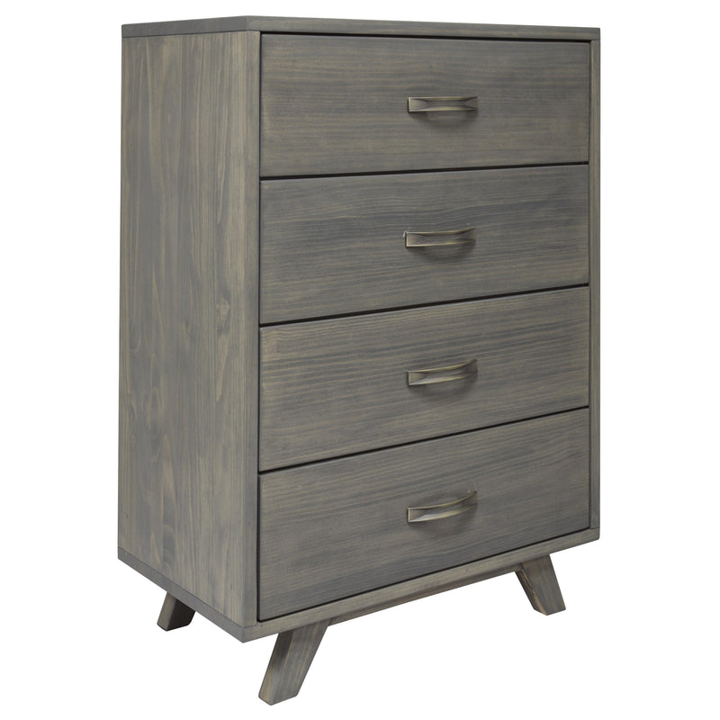 Mako Wood Furniture Metro 4-Drawer Chest 7700-29 IMAGE 2