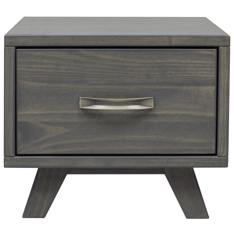 Mako Wood Furniture Metro 1-Drawer Nightstand 7700-60-1 IMAGE 1