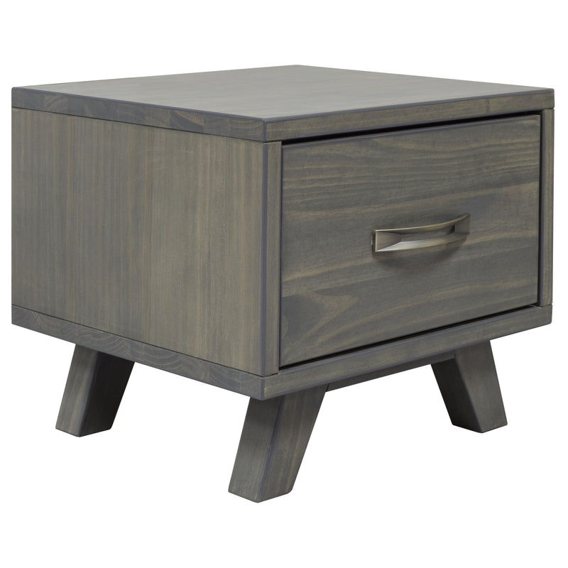 Mako Wood Furniture Metro 1-Drawer Nightstand 7700-60-1 IMAGE 2