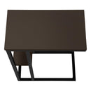 Monarch I 3670 Accent Table - Espresso/Black Metal IMAGE 5