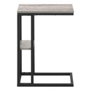 Monarch I 3671 Accent Table - Grey/Black Metal IMAGE 2