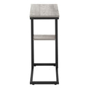 Monarch I 3671 Accent Table - Grey/Black Metal IMAGE 3