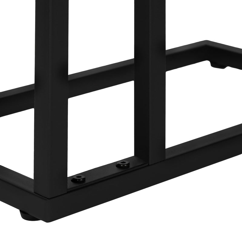 Monarch I 3671 Accent Table - Grey/Black Metal IMAGE 7