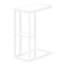 Monarch I 3676 Accent Table - White/White Metal IMAGE 3