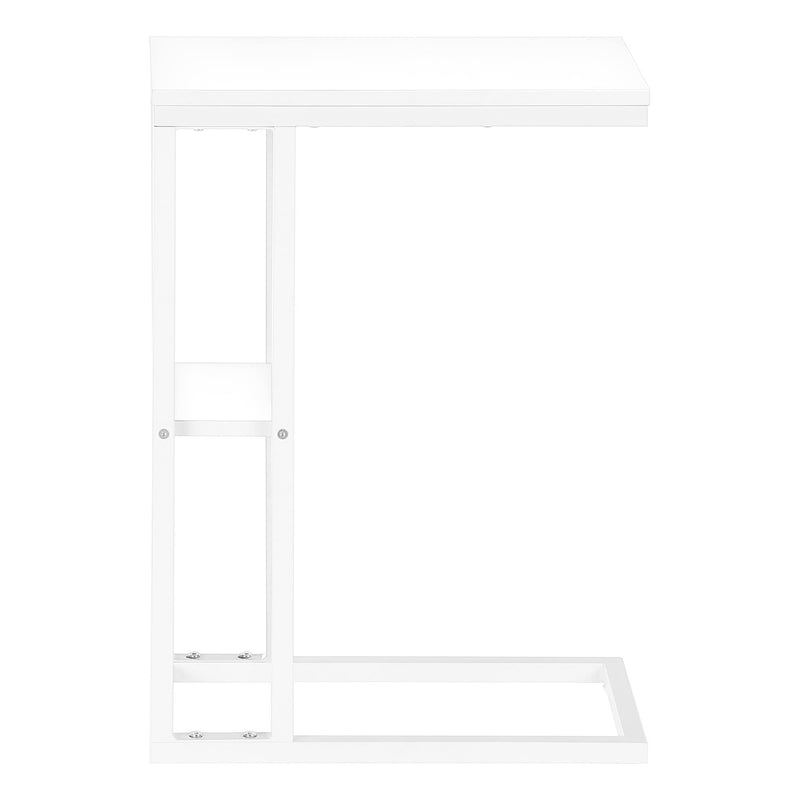 Monarch I 3676 Accent Table - White/White Metal IMAGE 4