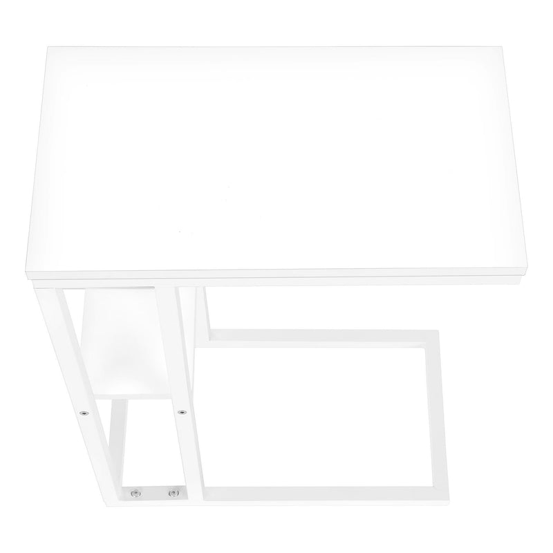 Monarch I 3676 Accent Table - White/White Metal IMAGE 5