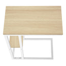 Monarch I 3677 Accent Table - Natural/White Metal IMAGE 5