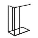 Monarch I 3760 Accent Table - White/Black Metal IMAGE 1