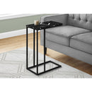 Monarch I 3763 Accent Table - Black Marble/Black Metal IMAGE 2