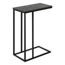Monarch I 3765 Accent Table - Grey Stone-Look/Black Metal IMAGE 1