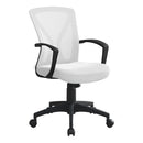 Monarch I 7341 Office Chair - White/Black Base IMAGE 1