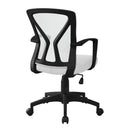 Monarch I 7341 Office Chair - White/Black Base IMAGE 2