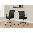 Monarch I 7460 Office Chair - Black/Chrome Base IMAGE 3