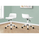 Monarch I 7463 Office Chair - White Juvenile IMAGE 9