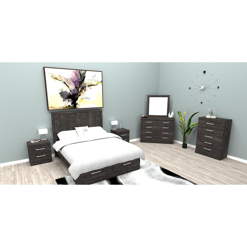 Dynamic Furniture 2-Drawer Nightstand 290-222 IMAGE 2