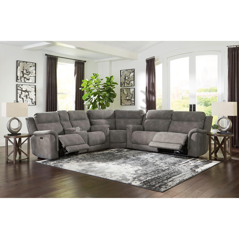 Signature Design by Ashley Next-Gen DuraPella Power Reclining Fabric Sofa 5930147C IMAGE 13