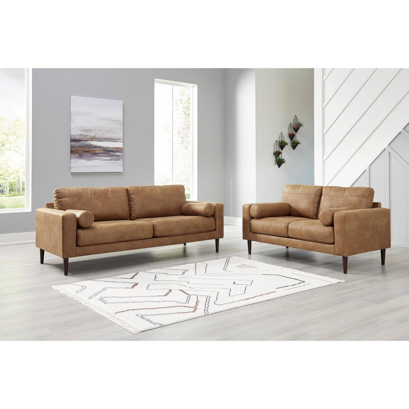 Signature Design by Ashley Telora Stationary Leather Look Sofa 4100238 IMAGE 6