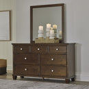 Signature Design by Ashley Danabrin B685B1 Dresser and Mirror IMAGE 4