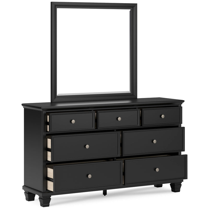 Signature Design by Ashley Lanolee 7-Drawer Dresser with Mirror B687-31/B687-36 IMAGE 2