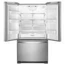 Whirlpool 33-inch, 22.1 cu. ft. Freestanding French 3-Door Refrigerator with Factory Installed Ice Maker WRFF5333PZ IMAGE 3