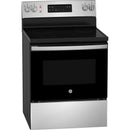 GE 30-inch Freestanding Electric Range JCBS630SVSS IMAGE 2